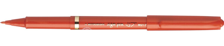 Uni-ball fineliner Sign Pen, 1mm, rood