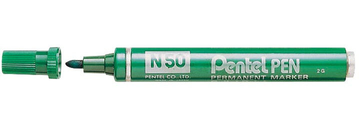 Pentel merkstift Pen N50 groen