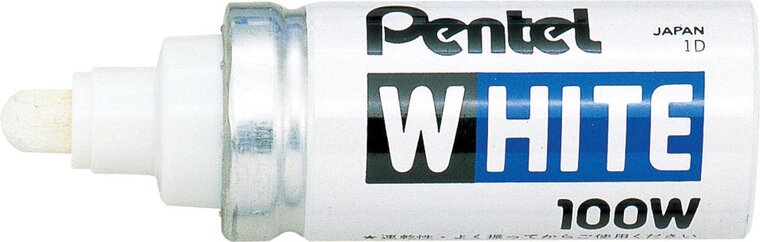 Pentel Paint Marker White schrijfpunt: 6,5 mm, schrijfbreedte: 4 mm