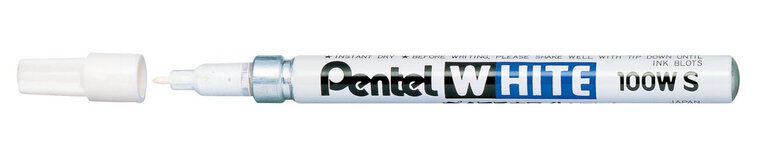 Pentel Paint Marker White schrijfpunt: 2 mm, schrijfbreedte: 1,8 mm