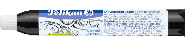 Pelikan Oost-Indische inkt zwart, tube van 9 ml