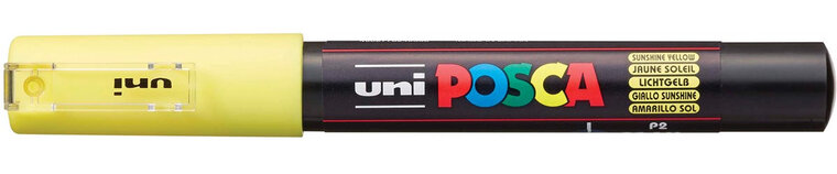 Uni POSCA paintmarker PC-1MC, 0,7 mm, zonnegeel