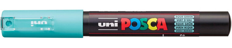 Uni POSCA paintmarker PC-1MC, 0,7 mm, zeegroen