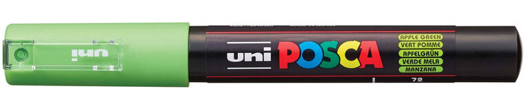 Uni POSCA paintmarker PC-1MC, 0,7 mm, appelgroen