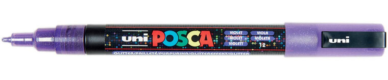 Posca paintmarker PC-3M glitter violet