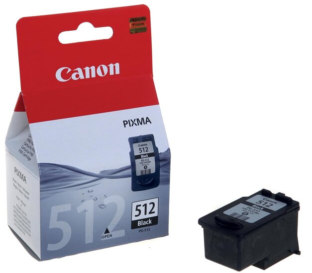 Canon inktcartridge PG512, 401 pagina&#039;s, OEM 2969B001, zwart