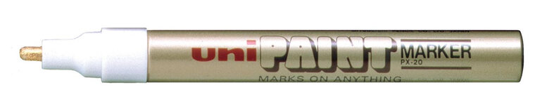 Uni Paint Marker PX-20 goud