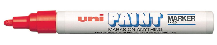 Uni Paint Marker PX-20 rood