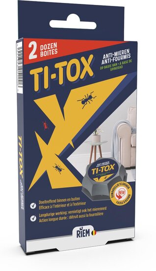 Riem Ti-Tox anti-mierendoos, 2 stuks