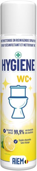 Riem Hygiene WC+ toiletreiniger, spray van 300 ml