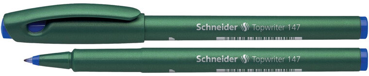 Schneider fineliner topwriter 147 blauw