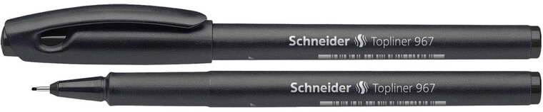 Schneider Fineliner Topliner 967 zwart