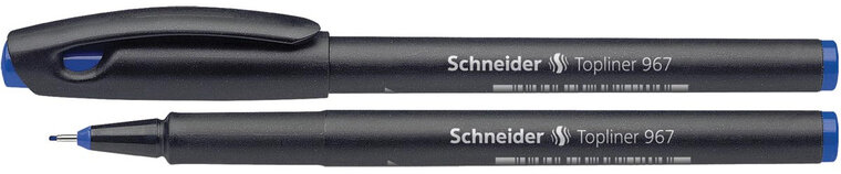 Schneider Fineliner Topliner 967 blauw