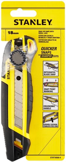 Stanley cutter met schroefknop MPP Quick Snap 18 mm