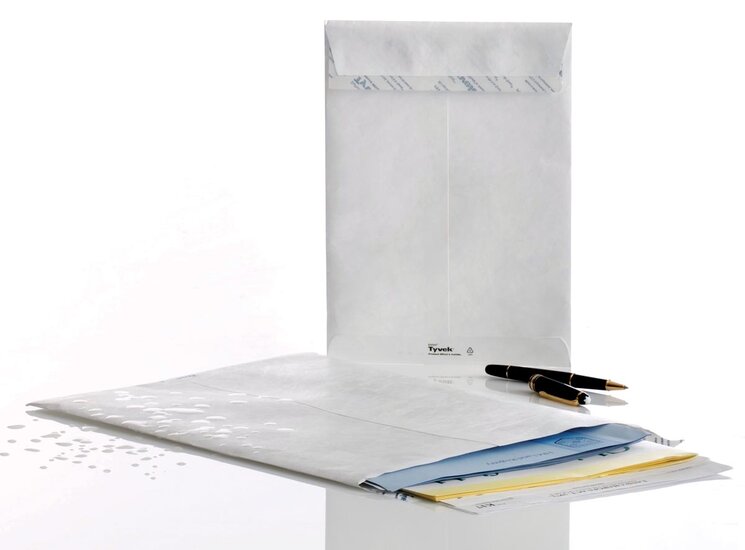 Enveloppen Tyvek ft 229 x 324 mm (C4), doos van 100 stuks