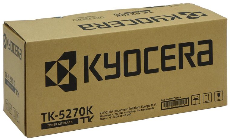 Kyocera toner TK-5270, 8.000 pagina&#039;s, OEM 1T02TV0NL0, zwart