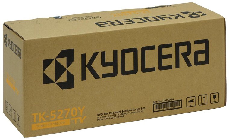 Kyocera toner TK-5270, 6.000 pagina&#039;s, OEM 1T02TVANL0, geel