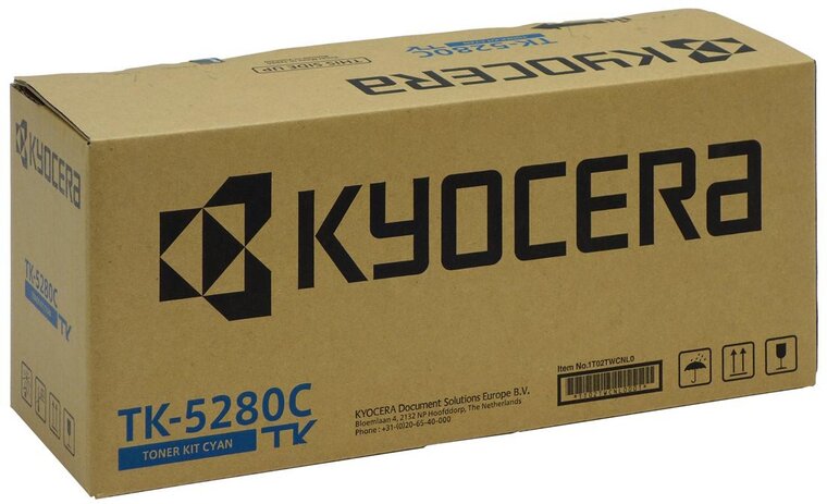 Kyocera toner TK-5280, 11.000 pagina&#039;s, OEM 1T02TWCNL0, cyaan