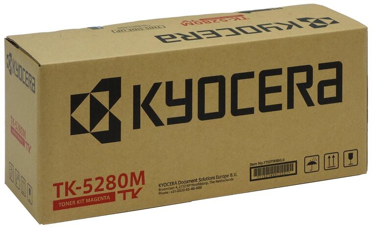 Kyocera toner TK-5280, 11.000 pagina&#039;s, OEM 1T02TWBNL0, magenta