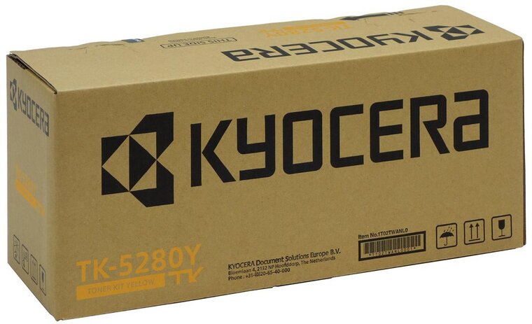 Kyocera toner TK-5280, 11.000 pagina&#039;s, OEM 1T02TWANL0, geel