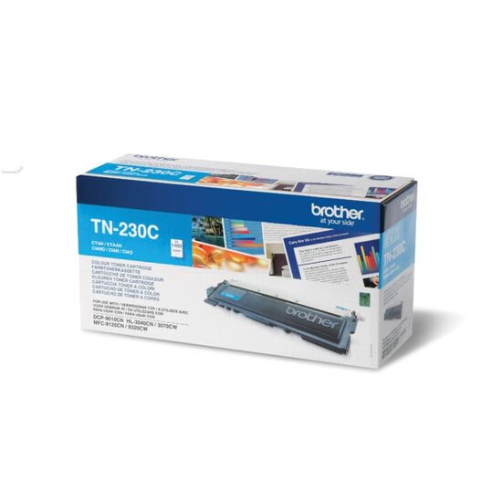 Brother toner, 1.400 pagina&#039;s, OEM TN-230C, cyaan