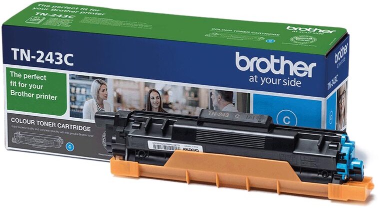 Brother toner, 1.000 pagina&#039;s, OEM TN-243C, cyaan