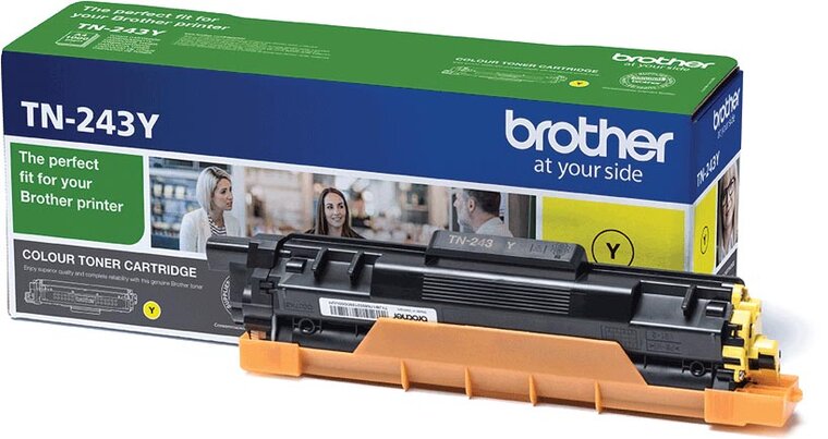 Brother toner, 1.000 pagina&#039;s, OEM TN-243Y, geel