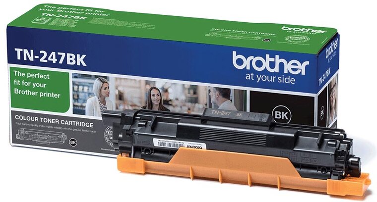 Brother toner, 3.000 pagina&#039;s, OEM TN-247BK, zwart