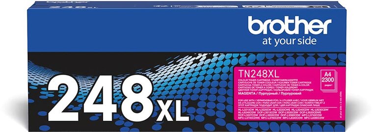 Brother toner, 2.300 pagina&#039;s, OEM TN-248XLM, magenta