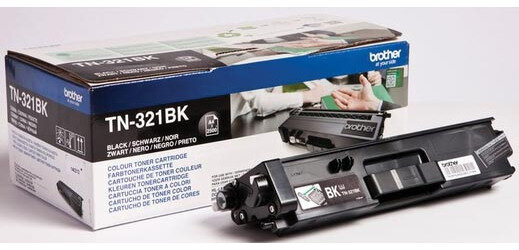 Brother toner, 2.500 pagina&#039;s, OEM TN-321BK, zwart