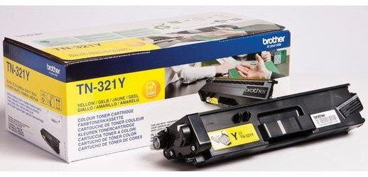 Brother toner, 1.500 pagina&#039;s, OEM TN-321Y, geel