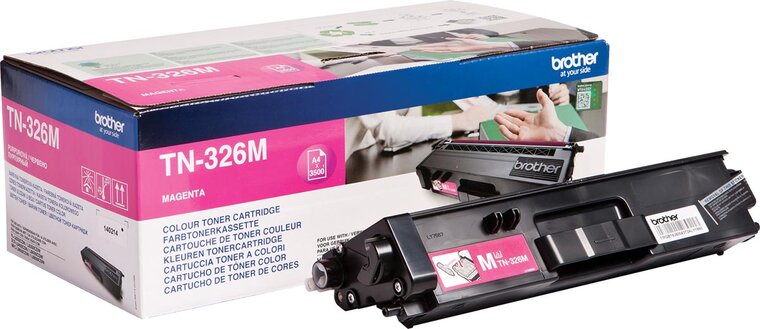 Brother toner, 3.500 pagina&#039;s, OEM TN-326M, magenta