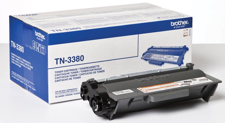 Brother toner, 8.000 pagina&#039;s, OEM TN-3380, zwart