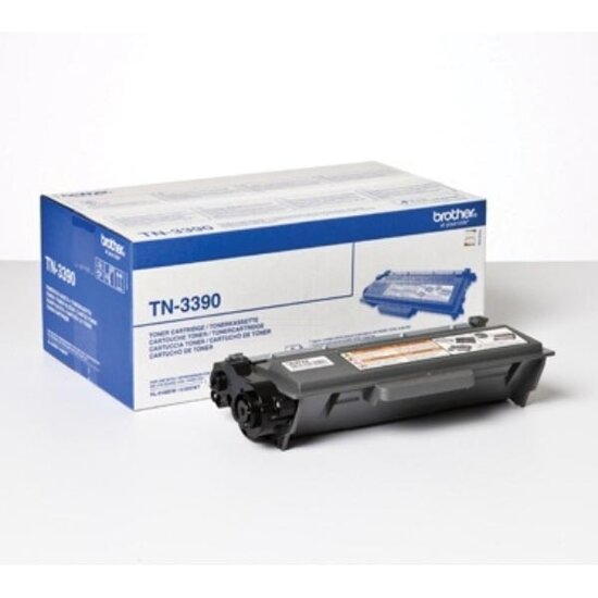 Brother toner, 12.000 pagina&#039;s, OEM TN-3390, zwart