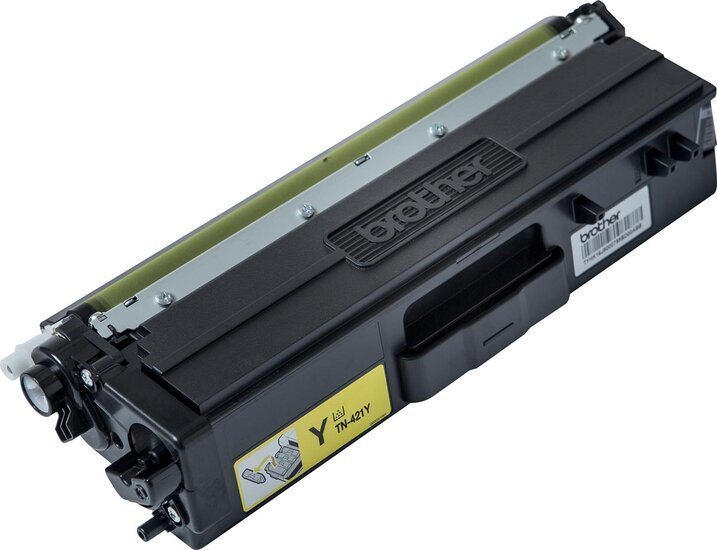 Brother toner, 1.800 pagina&#039;s, OEM TN-421Y, geel