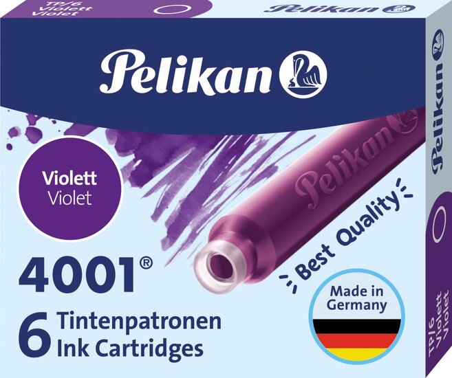 Pelikan inktpatronen 4001 paars