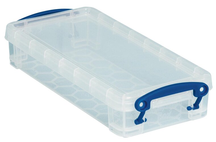 Really Useful Box pennenbakje 0,55 liter, transparant