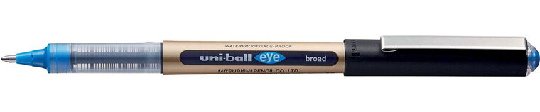 Uni-ball Eye Broad roller, schrijfbreedte 0,85 mm, blauw