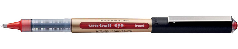 Uni-ball Eye Broad roller, schrijfbreedte 0,85 mm, rood