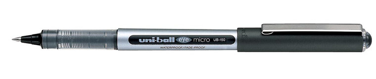 Uni-ball  Eye Micro roller, schrijfbreedte 0,2 mm, zwart