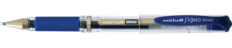 Uniball roller Signo Broad, 0,65 mm, blauw