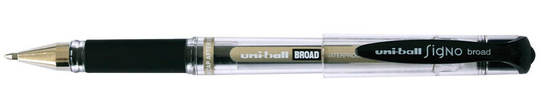 Uniball roller Signo Broad, 0,65 mm, zwart