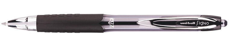 Uni-ball intrekbare roller Signo RT207 zwart