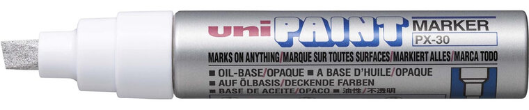 Uni Paint Marker PX-30 zilver