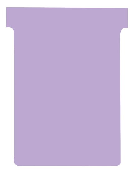 Nobo T-planbordkaarten index 3, ft 120 x 92 mm, violet