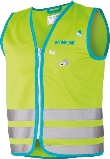 Wowow Crazy Monster Jacket fluohesje, groen, L (kind)