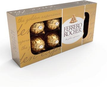 Ferrero Rocher, 8 stuks, doos van 100 g