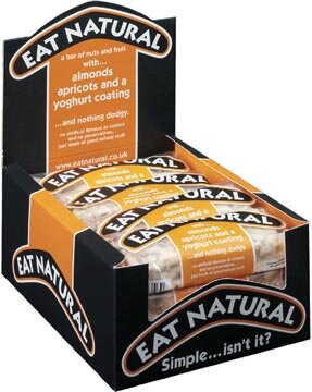 Eat Natuaral reep, amandel, abrikozen en yoghurt, 40g