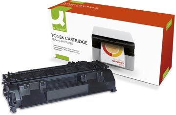 Q-CONNECT toner zwart 2300 pagina&#039;s voor HP - OEM: CE505A