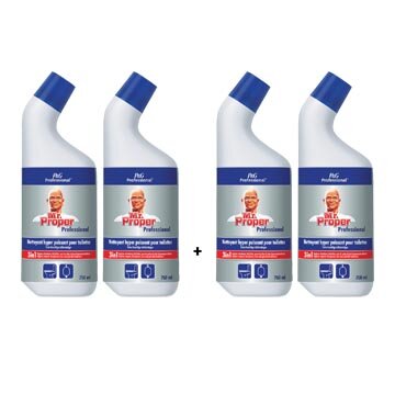 ACTIE MR PROPER 2x badkamerreiniger 3in1, 750 ml + GRATIS 2x badkamerreiniger 3in1, 750 ml